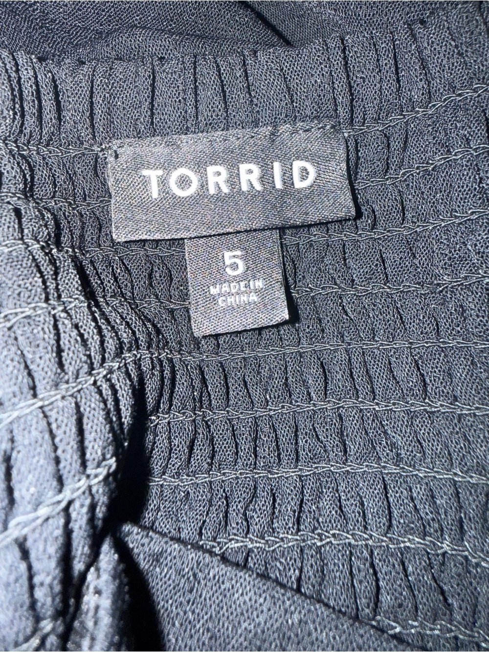 torrid Black Button-Front Midi Dress with Ruffle Hem - Picture 3 of 7